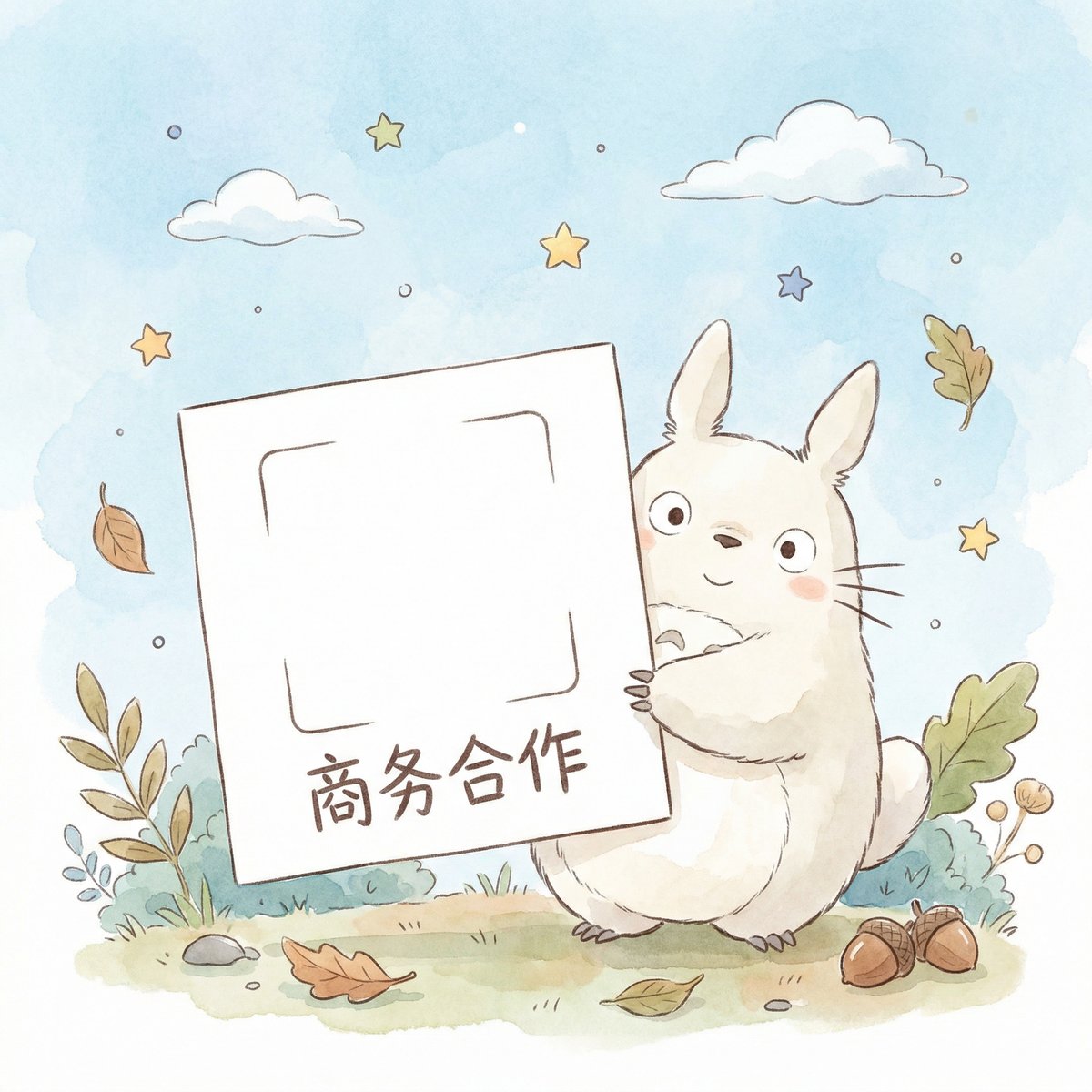 少女萝莉商务二维码